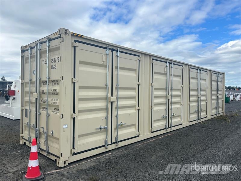 40 ft High Cube Multi-Door Storage Container 貯蔵
