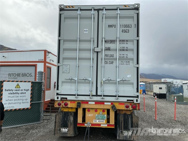 40 ft High Cube Multi-Door Storage Container Raktárkonténerek