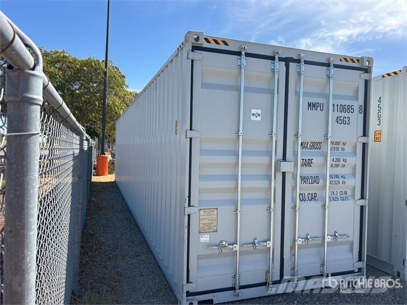 40 ft High Cube Multi-Door Storage Container 儲存用貨櫃
