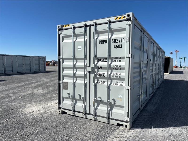 40 ft High Cube Multi-Door Storage Container Uzglabāšanas konteineri