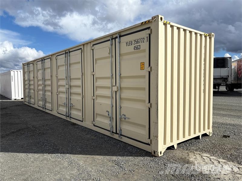 40 ft High Cube Multi-Door Storage Container Uzglabāšanas konteineri