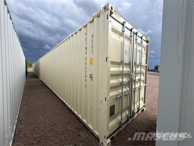  40 ft High Cube Multi-Door Storage Container Uzglabāšanas konteineri