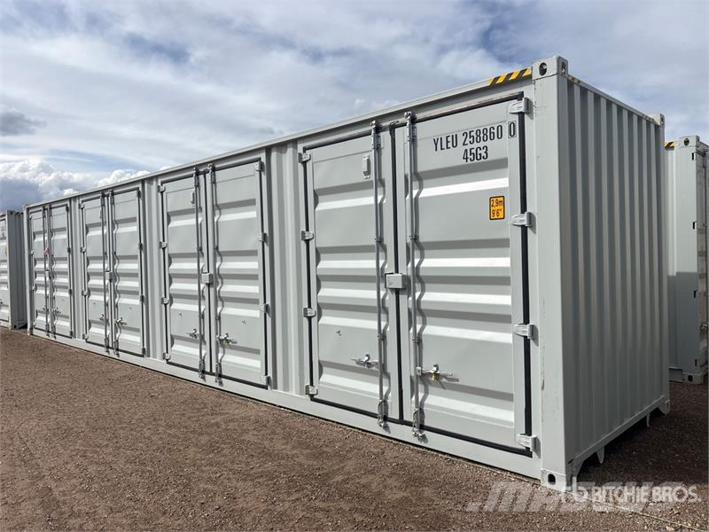 40 ft High Cube Multi-Door Storage Container Uzglabāšanas konteineri