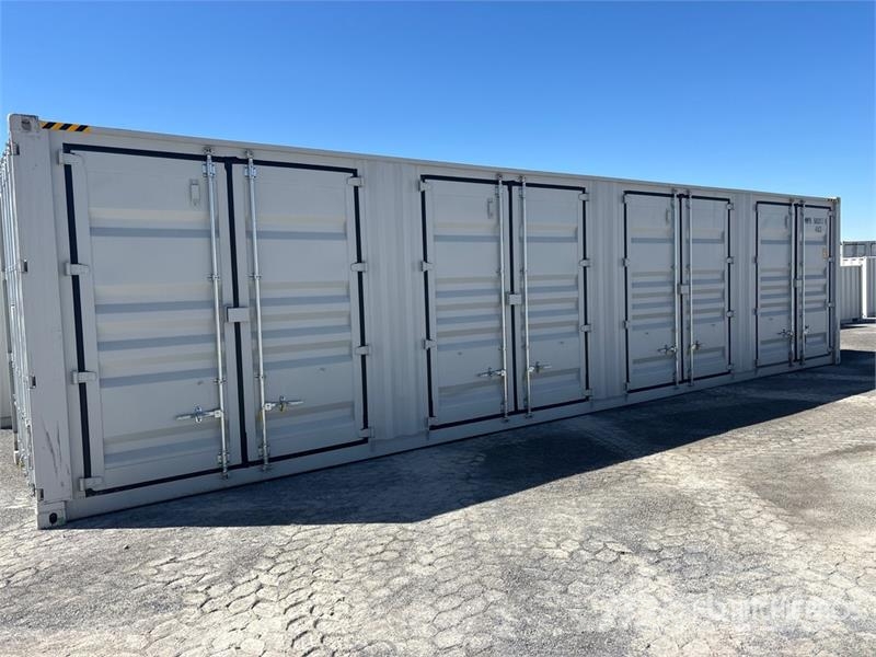  40 ft High Cube Multi-Door Storage Container Uzglabāšanas konteineri