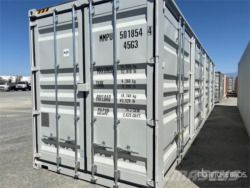 40 ft High Cube Multi-Door Storage Container Varastokontit