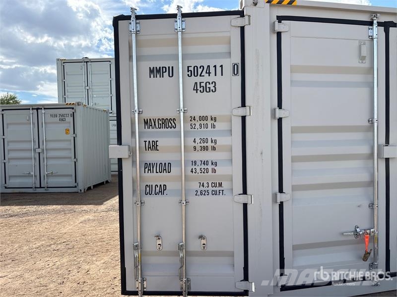 40 ft High Cube Multi-Door Storage Container Varastokontit