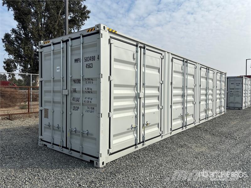 40 ft High Cube Multi-Door Storage Container Uzglabāšanas konteineri