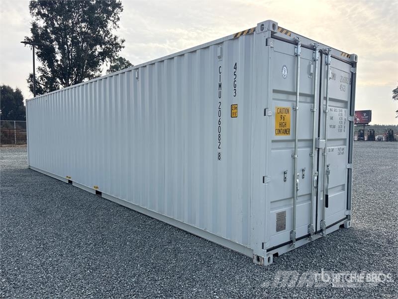 40 ft High Cube Multi-Door Storage Container Lagerbehälter