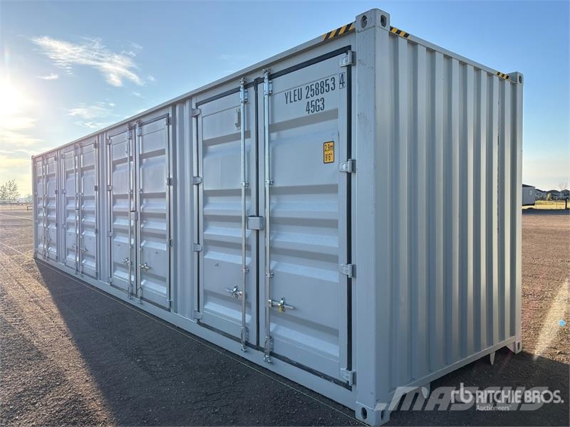  40 ft High Cube Multi-Door Open-Sided  Ft One-Way  Contenedores de almacenamiento