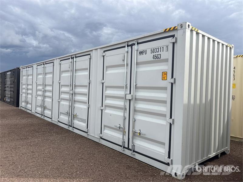 40 ft High Cube Multi-Door Storage Container Uzglabāšanas konteineri