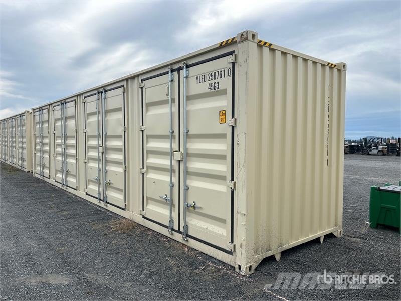 40 ft High Cube Multi-Door Storage Container Conteneurs de stockage