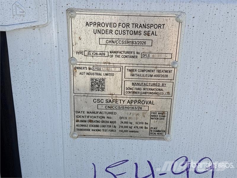 40 ft High Cube Multi-Door Storage Container Varastokontit