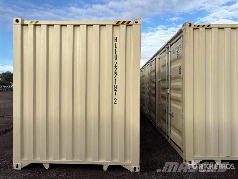 40 ft High Cube Multi-Door Storage Container Uzglabāšanas konteineri