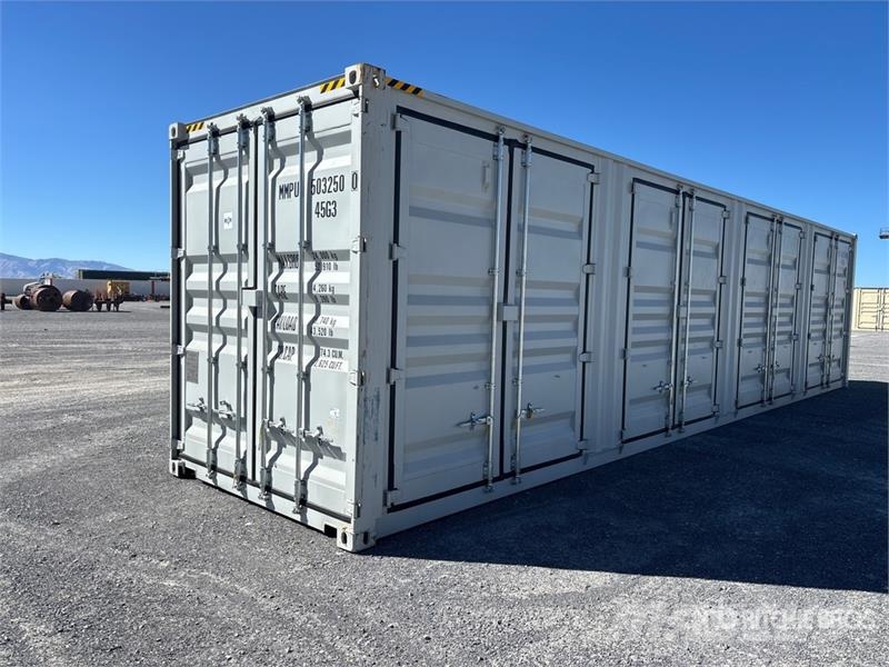 40 ft High Cube Multi-Door Storage Container Lagerbehälter