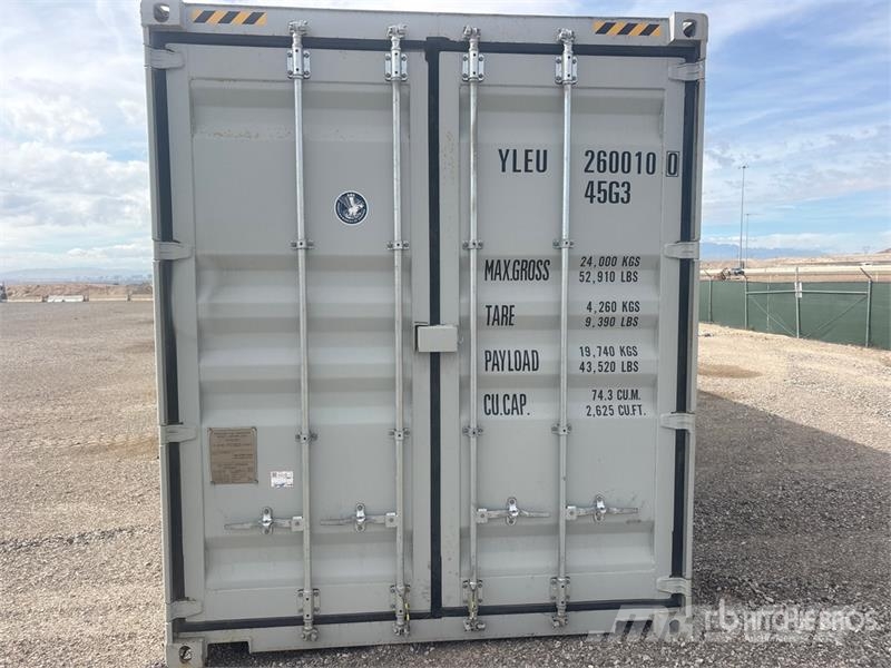 40 ft High Cube Multi-Door Storage Container Uzglabāšanas konteineri