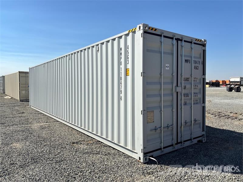  40 ft High Cube Multi-Door Storage Container 貯蔵