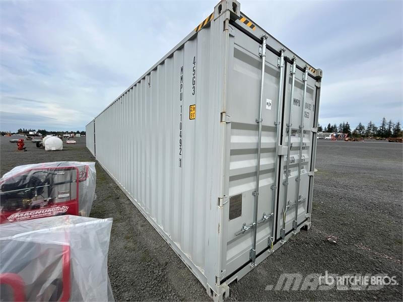 40 ft High Cube Multi-Door Storage Container Conteneurs de stockage
