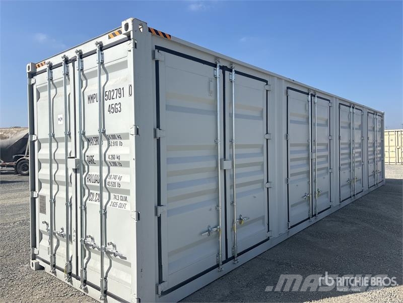  40 ft High Cube Multi-Door Storage Container (Unus Lagercontainere
