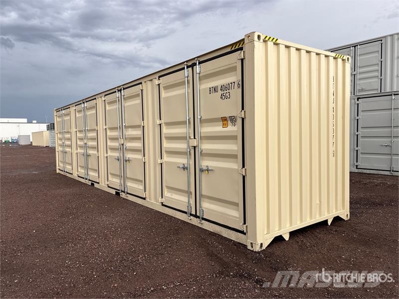 40 ft High Cube Multi-Door Storage Container Contenedores de almacenamiento