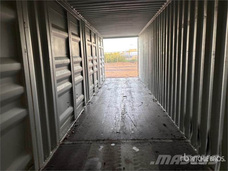 40 ft High Cube Multi-Door Storage Container Uzglabāšanas konteineri