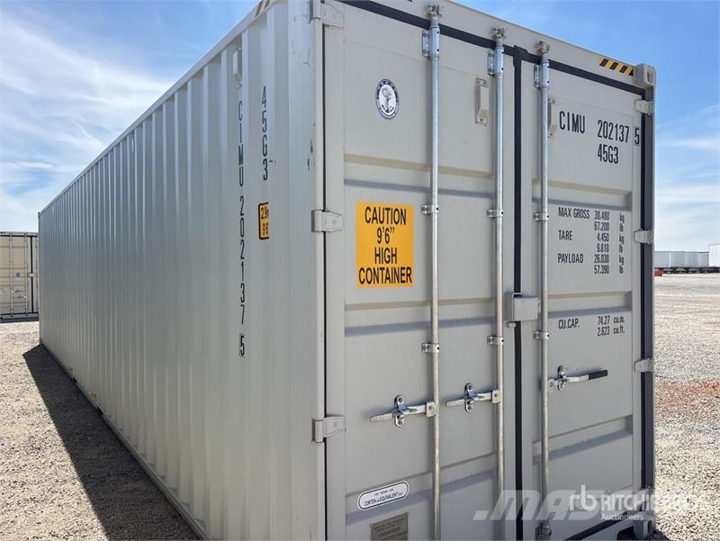 40 ft High Cube Multi-Door Storage Container (Unus Storage containers