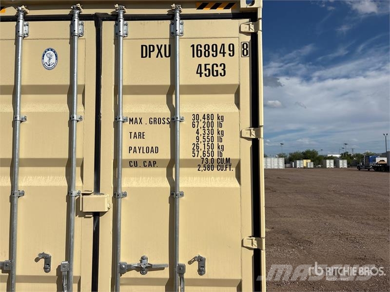  40 ft High Cube Multi-Door Storage Container 儲存用貨櫃