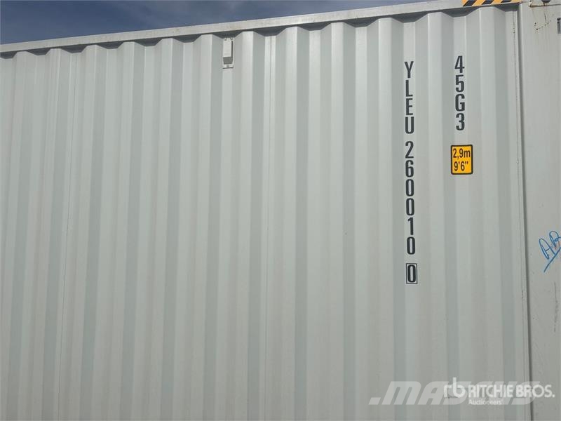 40 ft High Cube Multi-Door Storage Container Uzglabāšanas konteineri