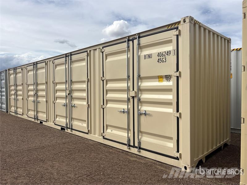  40 ft High Cube Multi-Door Storage Container Uzglabāšanas konteineri