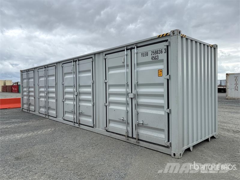 40 ft High Cube Multi-Door Storage Container Uzglabāšanas konteineri