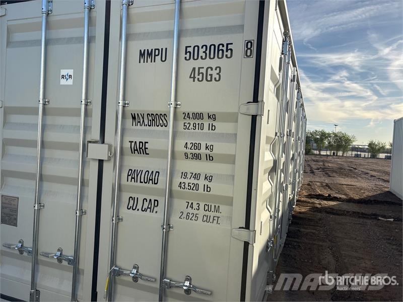 40 ft High Cube Multi-Door Storage Container Kontenery magazynowe
