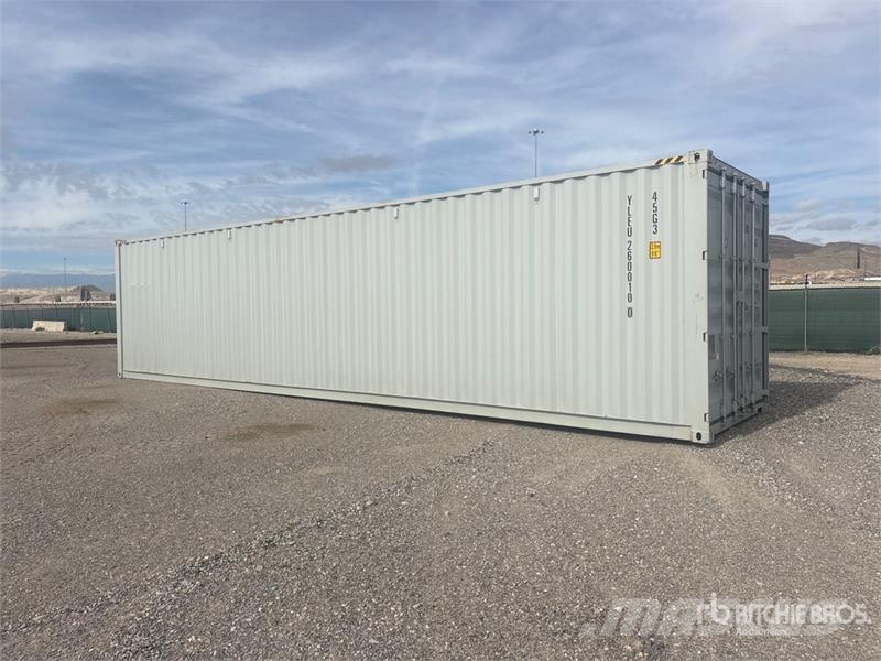 40 ft High Cube Multi-Door Storage Container Uzglabāšanas konteineri