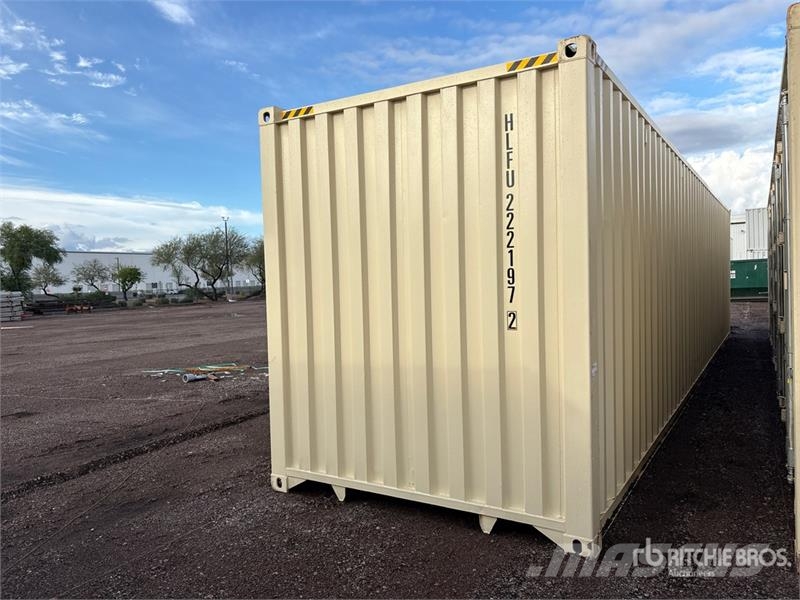40 ft High Cube Multi-Door Storage Container Uzglabāšanas konteineri