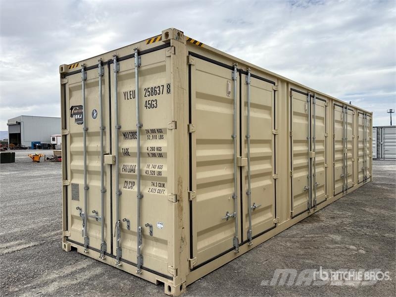  40 ft High Cube Multi-Door Storage Container Lagerbehälter