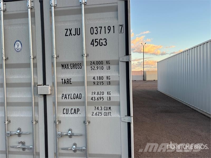 40 ft High Cube Multi-Door Storage Container Lagerbehälter
