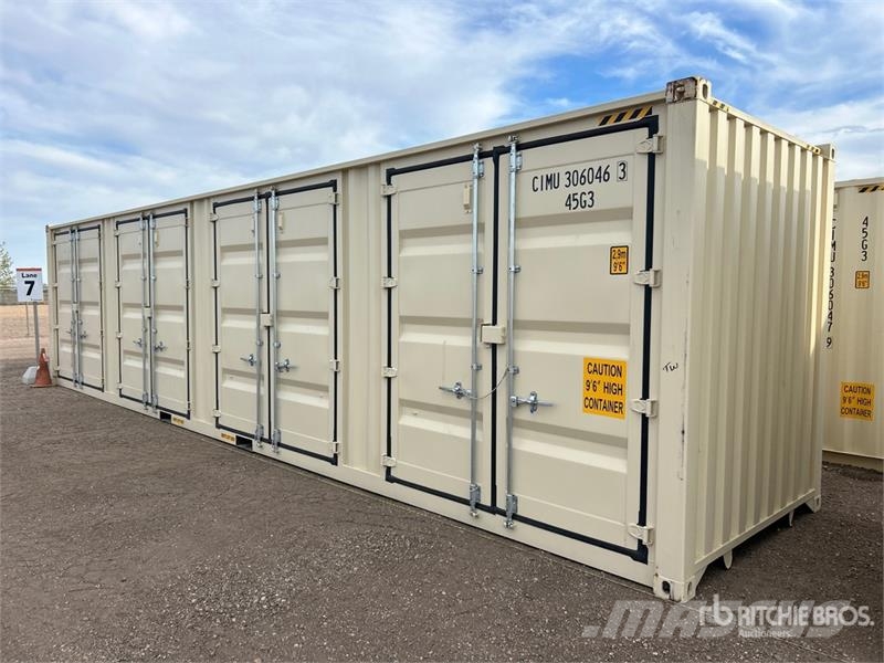 40 ft High Cube Multi-Door Storage Container Kontejnerji za skladiščenje