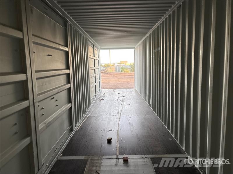 40 ft High Cube Multi-Door Storage Container Uzglabāšanas konteineri