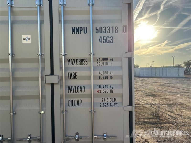 40 ft High Cube Multi-Door Storage Container Kontenery magazynowe