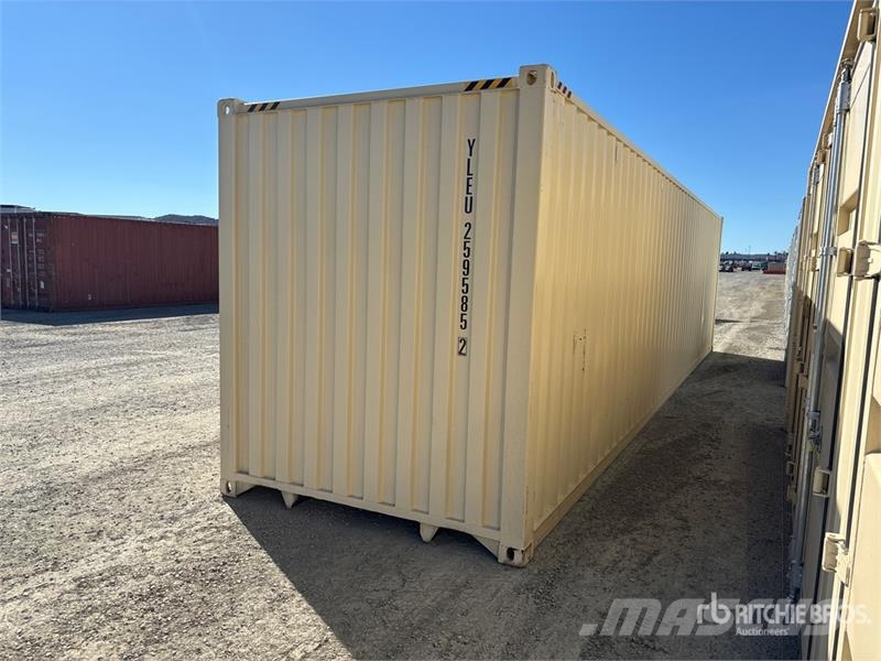 40 ft High Cube Multi-Door Storage Container Uzglabāšanas konteineri