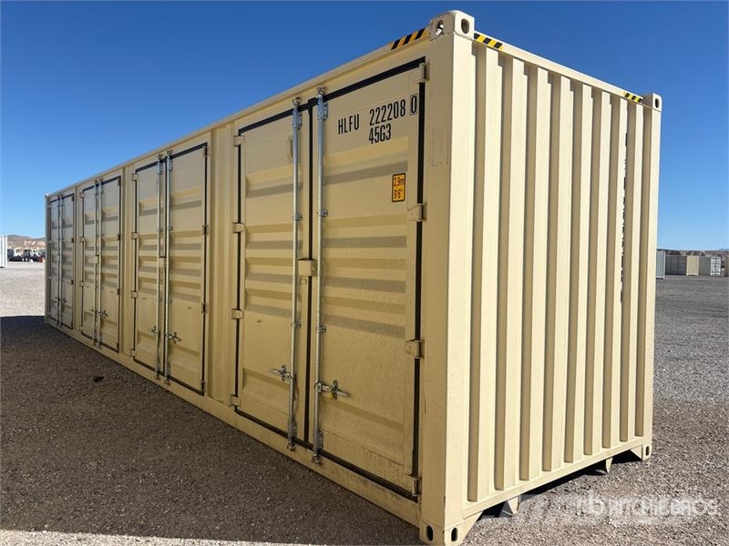  40 ft High Cube Multi-Door Storage Container Uzglabāšanas konteineri