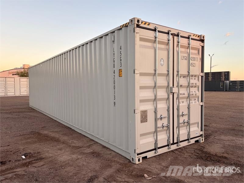 40 ft High Cube Multi-Door Storage Container Uzglabāšanas konteineri