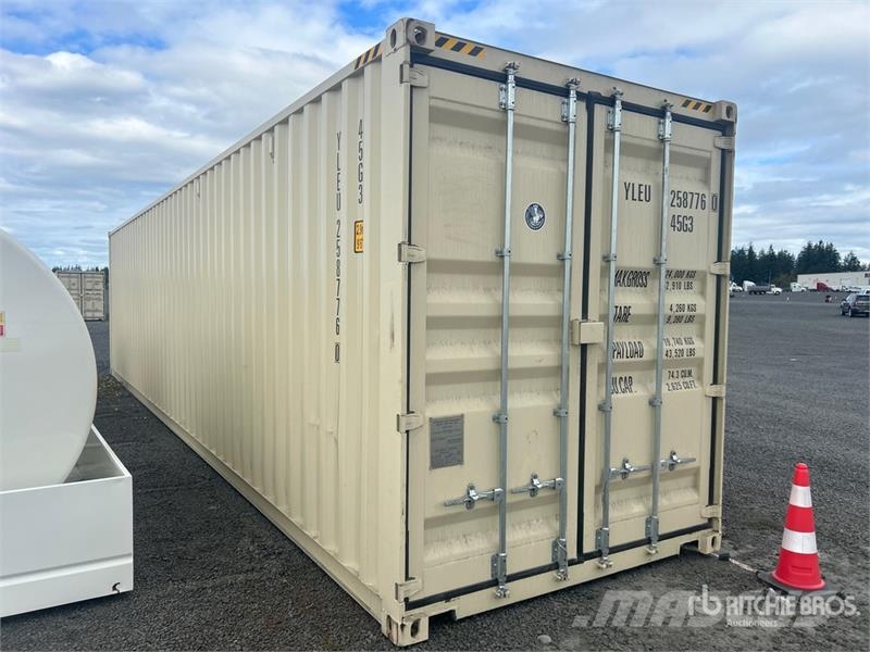 40 ft High Cube Multi-Door Storage Container 貯蔵