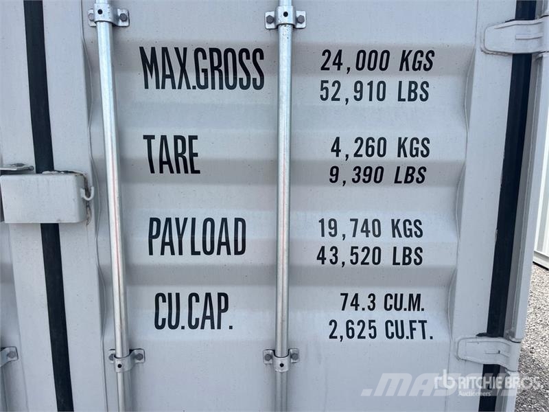  40 ft High Cube Multi-Door Storage Container 儲存用貨櫃