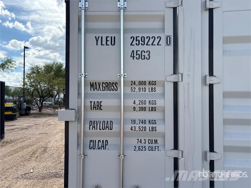 40 ft High Cube Multi-Door Storage Container Lagerbehälter