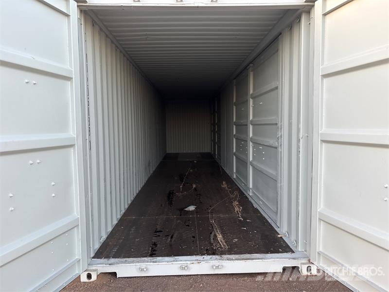 40 ft High Cube Multi-Door Storage Container Uzglabāšanas konteineri