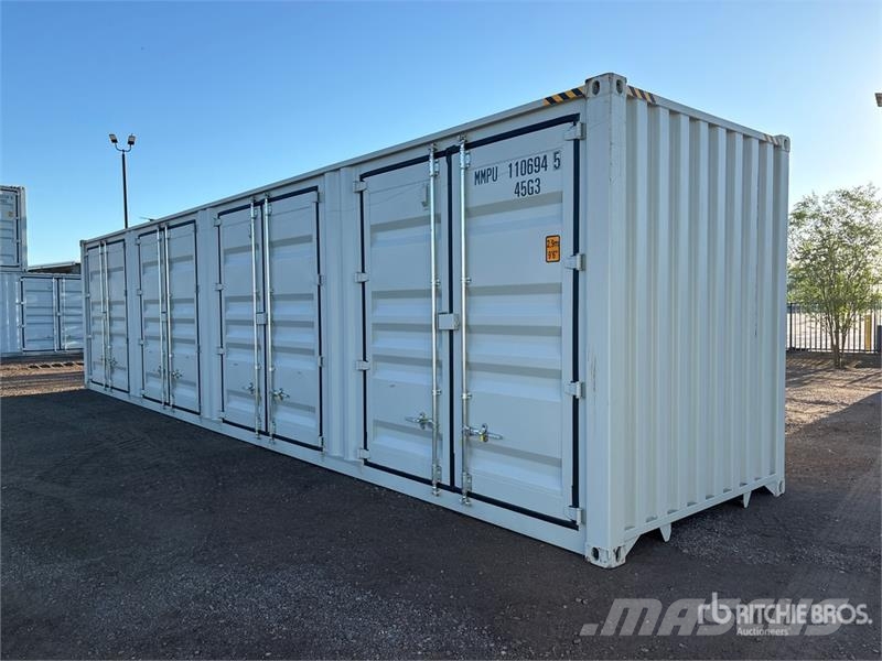 40 ft High Cube Multi-Door Storage Container Lagerbehälter
