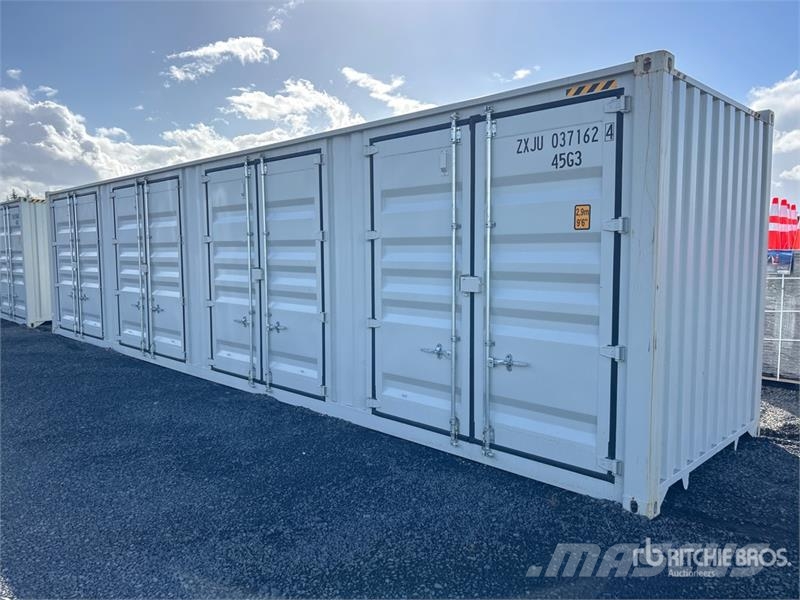 40 ft High Cube Multi-Door Storage Container Uzglabāšanas konteineri
