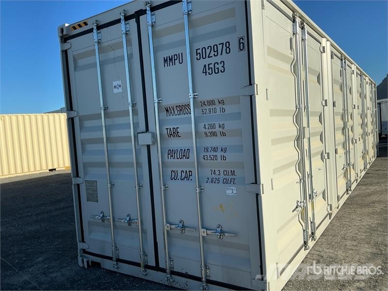 40 ft High Cube Multi-Door Storage Container Kontejnerji za skladiščenje