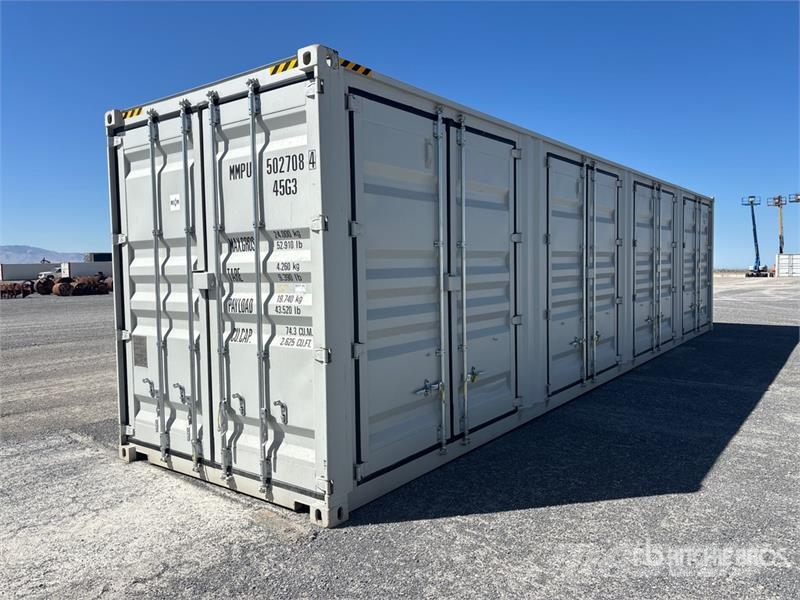  40 ft High Cube Multi-Door Storage Container حاويات تخزين