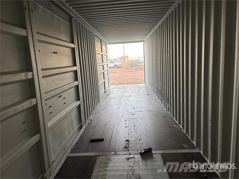 40 ft High Cube Multi-Door Storage Container Uzglabāšanas konteineri