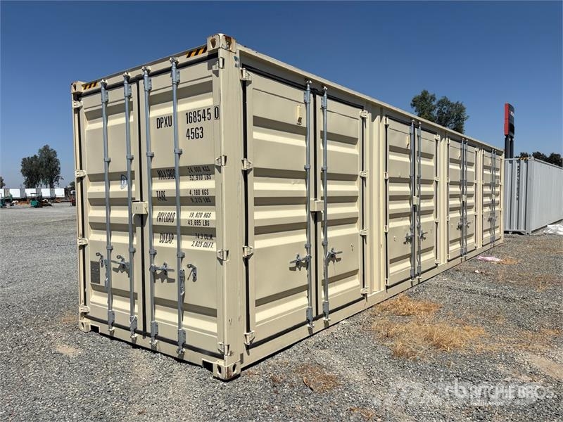 40 ft High Cube Multi-Door Storage Container (Inop Storage containers